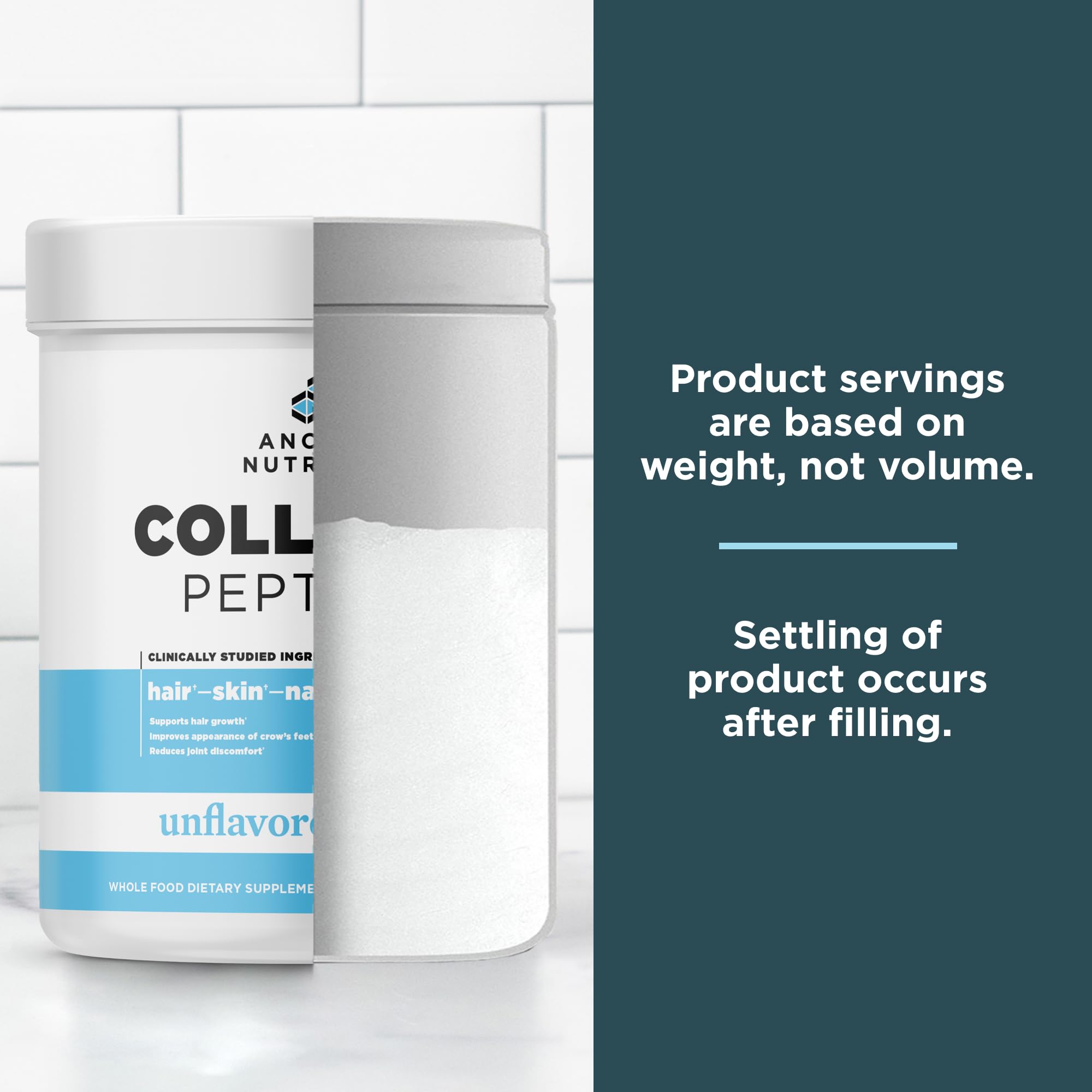 Ancient Nutrition Collagen Peptides, Collagen Peptides Powder, Unflavored Hydrolyzed Collagen, Supports Healthy Skin, Joints, Gut, Keto and Paleo Friendly, 28 Servings, 20g Collagen per Serving - Image 6