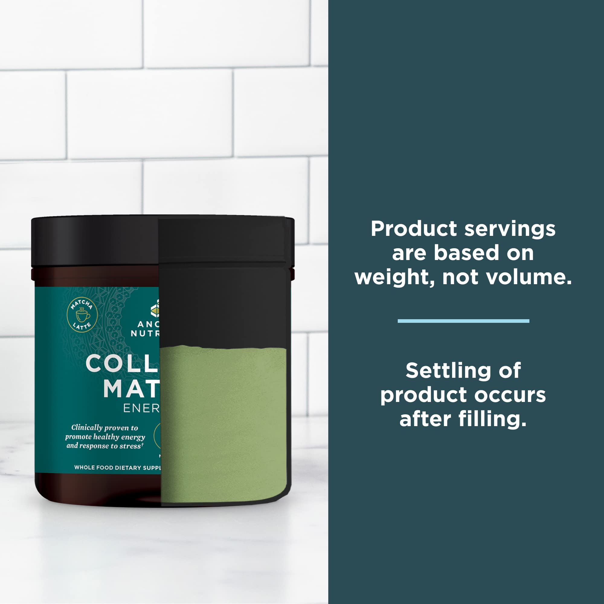 Ancient Nutrition Matcha Powder with Collagen, Collagen Matcha with MCTs & Ashwagandha for Energy, Metabolism, Skin, Hair, and Gut Health, 20 Servings - Image 6